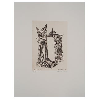 Cécile Reims, Indulgence, 20th Century, Etching For Sale