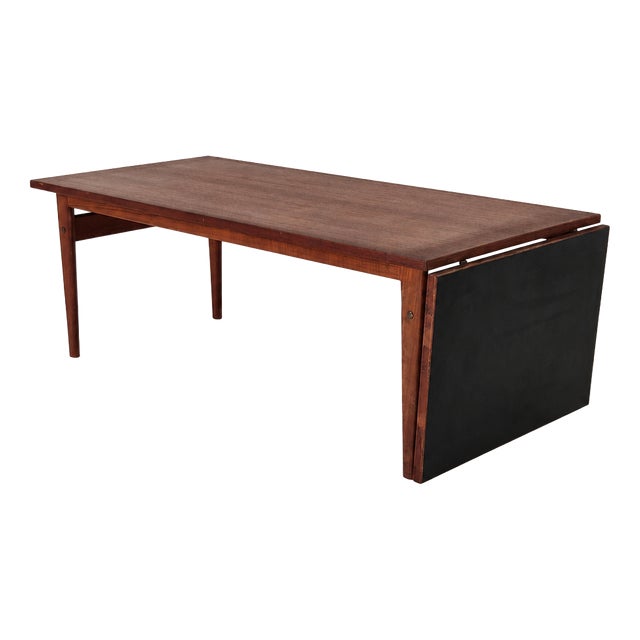 Danish Extendable Coffee Table in Teak by Grete Jalk for Poul Jeppesens Møbelfabrik, 1960s For Sale