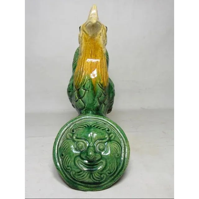 1920s Chinese Ceramic Roof Tile For Sale - Image 5 of 13