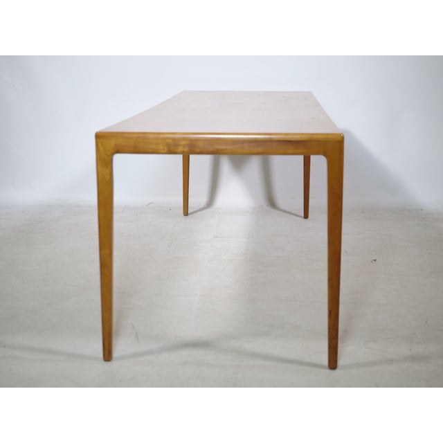 Side Table in Beech by Hartmut Lohmeyer for Wilkhahn, 1960s For Sale - Image 6 of 8