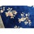 1920s Navy Classic Pomegranate Medallion Antique Chinese Art Deco 8' 9"x 11' 6" For Sale In New York - Image 6 of 9