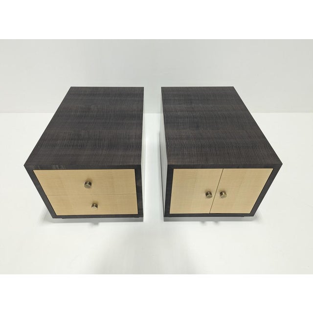 Sycamore Side Tables by Collett-Zarzycki, Set of 2 For Sale - Image 6 of 18