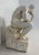 1950s After Auguste Rodin, The Thinker Sculpture, White Glazed Terracotta, 1950s For Sale - Image 5 of 11