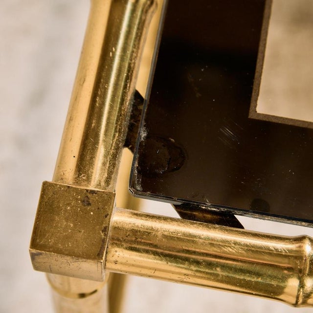 Vintage Brass Coffee Table, 1970s, Set of 3 For Sale - Image 12 of 16