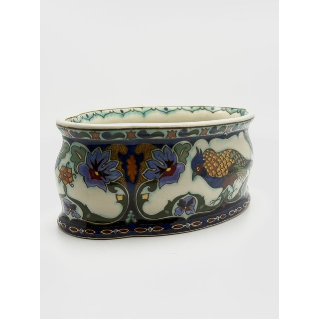 Art Nouveau Jardinière by Rozenburg Den Haag, 1890s For Sale - Image 3 of 6