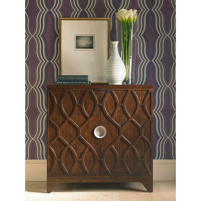 Contemporary Century Furniture Paragon Club Paragon Door Chest For Sale - Image 3 of 4
