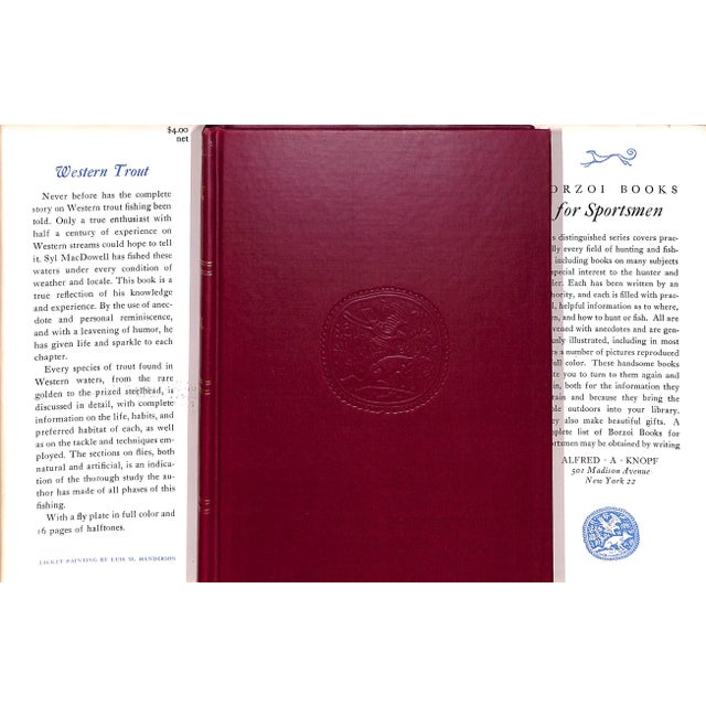 Traditional "Western Trout" 1948 Macdowell, Syl For Sale - Image 3 of 10