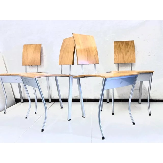 Vintage Stacking Chairs by KFF, 1980s, Set of 4 For Sale - Image 16 of 16