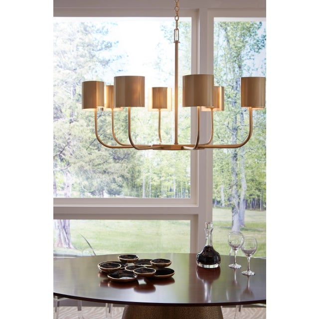 2010s Castle Yard Chandelier, Brass For Sale - Image 5 of 7