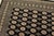 Textile Bokhara Rug 9’2” X 12′ Black Wool Tribal Hand-Knotted Oriental Carpet For Sale - Image 7 of 13