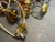Bohemia Early MCM Jewelry Bohemia Glass Lampwork, Early Mold Amber Glass and Sommerso Foil Glass. For Sale - Image 4 of 8