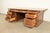 Romweber Viking Oak Executive Desk, Circa 1960s For Sale In South Bend - Image 6 of 12