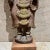 Early 20th Century 1900s Sculpture of Hindu Goddess Figure Intricate Wood Carving For Sale - Image 5 of 12