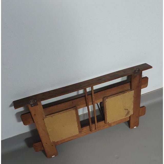 Art Nouveau Wall Coat Rack with Tiles For Sale - Image 13 of 18