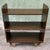 1940s Vintage Gaylord Bros Inc Rolling Wood Library Book Cart Bookcase For Sale - Image 5 of 12