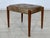 Danish Teak & Leather Stool For Sale - Image 4 of 7
