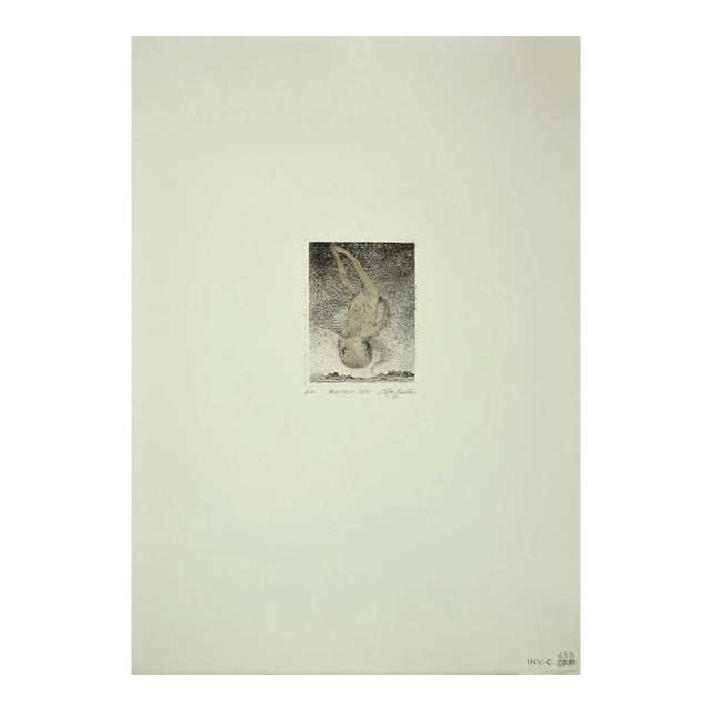 Leo Guida, Baby, Etching, 1970s For Sale