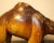 Brown Late 19th Century Italian Polychrome Painted Carved Wooden Dromadery Camel Figure on Plinth Base For Sale - Image 8 of 9