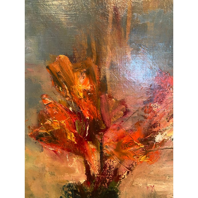 2020s Original Oil Painting “Mommy’s Vase” For Sale - Image 5 of 7