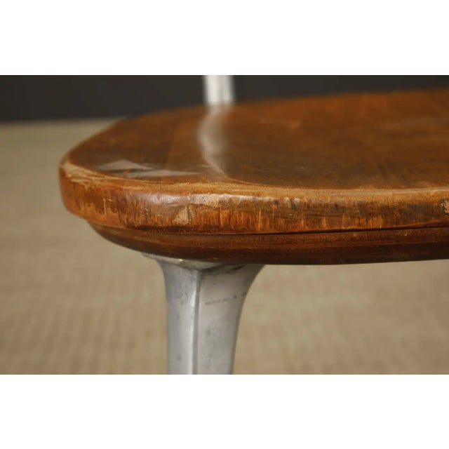 Set of Six Shelby Williams 'Gazelle' Sculptural Aluminum Side Chairs, 1960s For Sale - Image 9 of 18