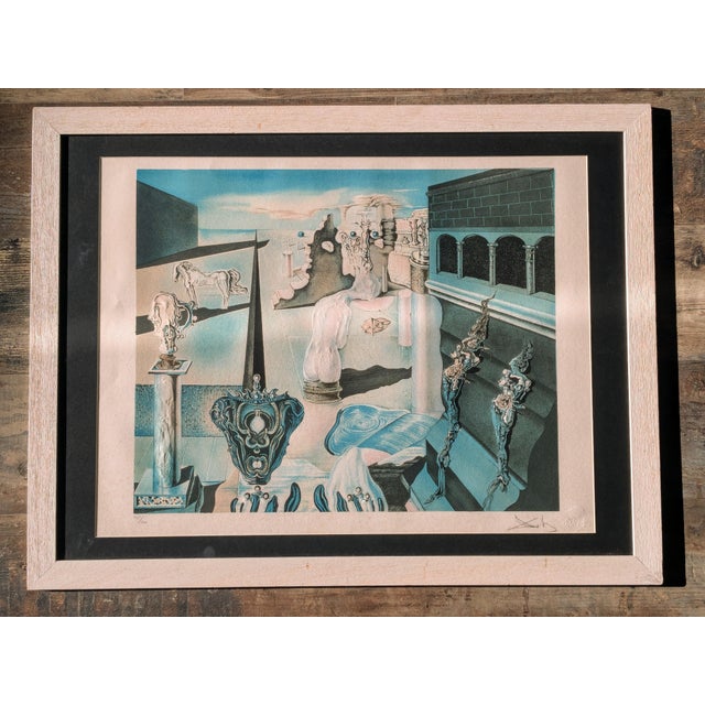 Salvador Dali, Invisible Man, Color Lithograph on Arches Paper, 1970s For Sale - Image 8 of 8
