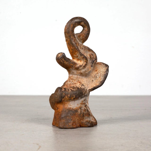 Industrial Cast Iron Hubley Elephant Bottle Opener C.1940-1950 For Sale - Image 3 of 7