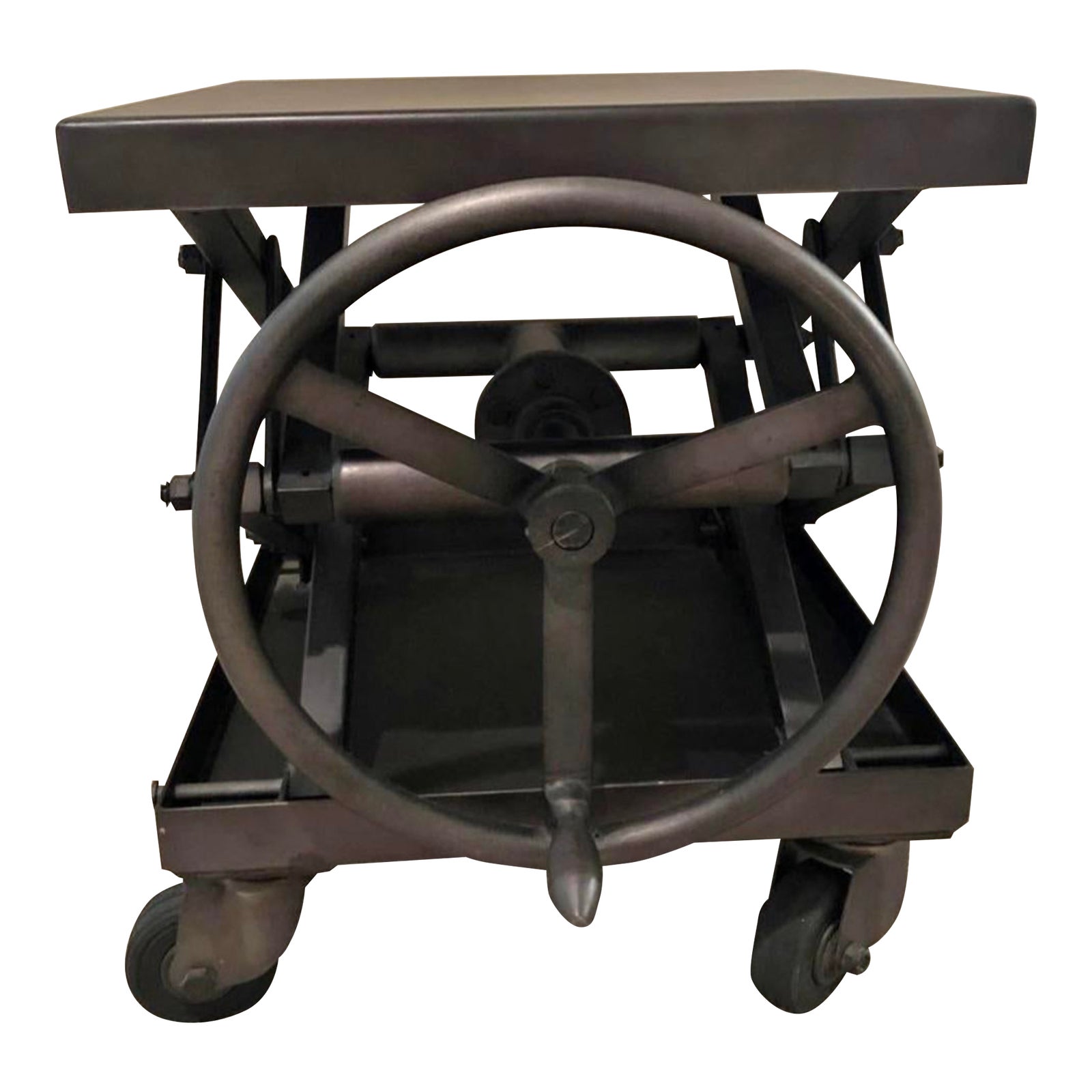 Restoration Hardware Scissor Lift Table Chairish