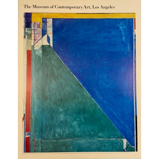 1980s Museum of Contemporary Art Richard Diebenkorn Exhibition Poster For Sale
