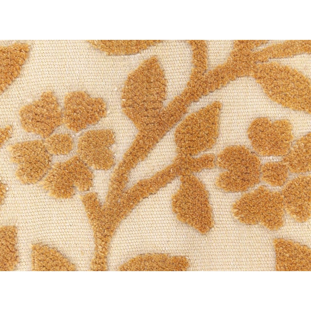 Contemporary Handmade Wool Rug in Brown and Orange by Doris Leslie Blau For Sale - Image 4 of 9