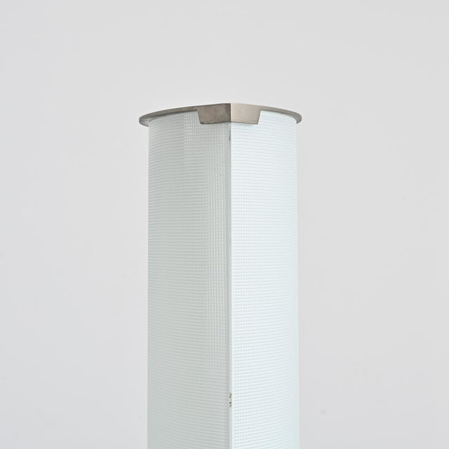 Metal Pirellone Floor Light by Gio Ponti for Fontana Arte, 1960 For Sale - Image 7 of 16