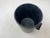 1980s Postmodern Asymmetrical Matte Black Ceramic Wine Chiller by Lushlife For Sale - Image 4 of 8