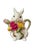 Ivory Vintage Royal Doulton for Royal Albert Old Country Roses Bunny Teapot – Fine Bone China Rabbit Teapot For Sale - Image 8 of 13