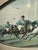 Cal-Mode Fine Furniture Question of Pace Polo Scene, Framed For Sale - Image 10 of 12