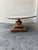 Vintage Hekman Mid-Century Modern Pink Marble Top Coffee Table For Sale - Image 10 of 10