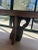 Uultis Modern Walnut Dining Table With Solid Wood Legs For Sale - Image 4 of 6