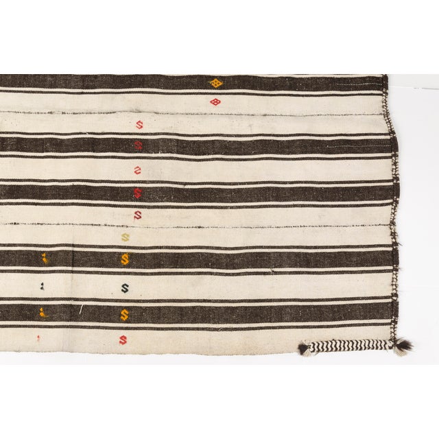 Vintage Handwoven Kilim Rug For Sale - Image 6 of 10