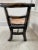 Antique Primitive Wood Side Chair For Sale - Image 9 of 11