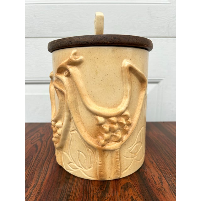 Metlox Poppytrail Mid Century Bird Cookie Jar For Sale In Milwaukee - Image 6 of 6