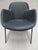 2010s Walter Knoll Sheru Armchair in Black Leather (New) For Sale - Image 5 of 8