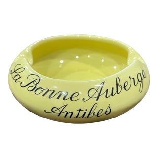 Vintage La Bonne Auberge Antibes Ashtray/Catchall For Sale