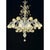Glass Huge Italian Murano Glass Chandelier with Handcrafted Flowers and Leaves by Simoeng For Sale - Image 7 of 9