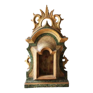 18th Century Baroque Wall Oratory, Portuguese