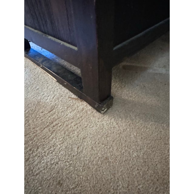 South Korean Persimmon-Wood Tansu. Early 20th Century. For Sale - Image 9 of 9