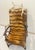 1960s Reduced- Vintage Adirondack Rustic Armchair With Antlers and Fox Fur For Sale - Image 5 of 5