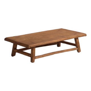 Antique Pine Low Table For Sale