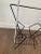 Black Mid 20th Century Mid-Century Modern Wire Magazine Rack For Sale - Image 8 of 9