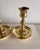 Vintage Baldwin Solid Brass Candlesticks, Pair, Usa, Late 20th Century For Sale - Image 4 of 8