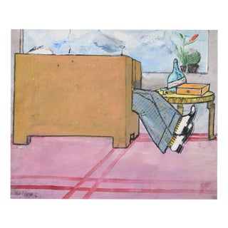 Ferdinand Albert Burger, Feudal, 1930, Mixed Media For Sale