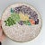 Vintage Mid Century Modern Colorful Abstract Mosaic Art Bowl Plate Wall Art For Sale - Image 4 of 10