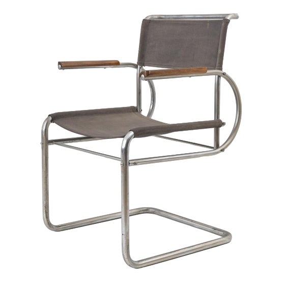 Dutch Cantilever Armchair by Marcel Breuer, 1935 For Sale